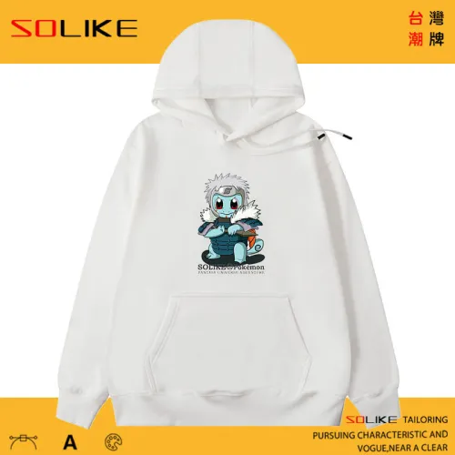 純棉 二代火影傑尼龜連帽衫，兩件1199