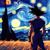 純棉 星夜七龍珠孫悟空短T 三件1099