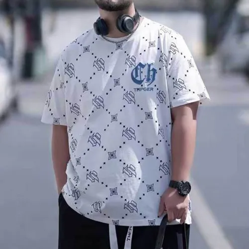 純棉 美式嘻哈風 潮流休閒短T