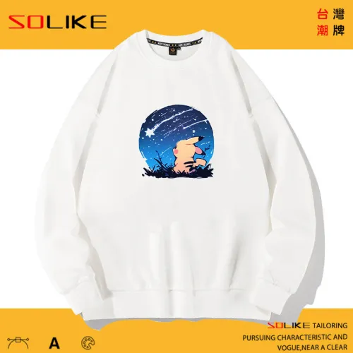 純棉 星空下皮卡丘長T 兩件1099