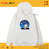 純棉 星空下皮卡丘連帽衫 兩件1199