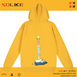 純棉 寶可夢疊疊樂連帽衫 兩件1199