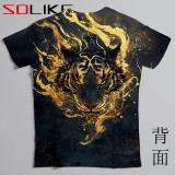 排汗衫 猛虎短T 三件NT$1099