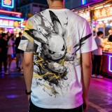 排汗衫 寶可夢水墨風皮卡丘短T 三件NT$1099