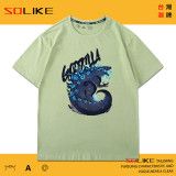 純棉 哥吉拉短T 三件NT$1099