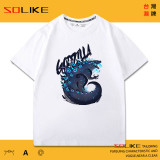純棉 哥吉拉短T 三件NT$1099