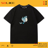 純棉 小哥吉拉短T 三件NT$1099