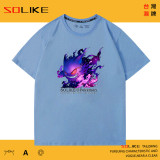 純棉 紫色夢幻耿鬼短T 三件NT$1099