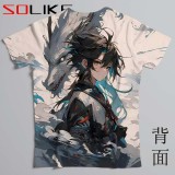 排汗衫 原神魈短T 三件NT$1099
