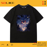 純棉 寶可夢夜空耿鬼短T 三件NT$1099