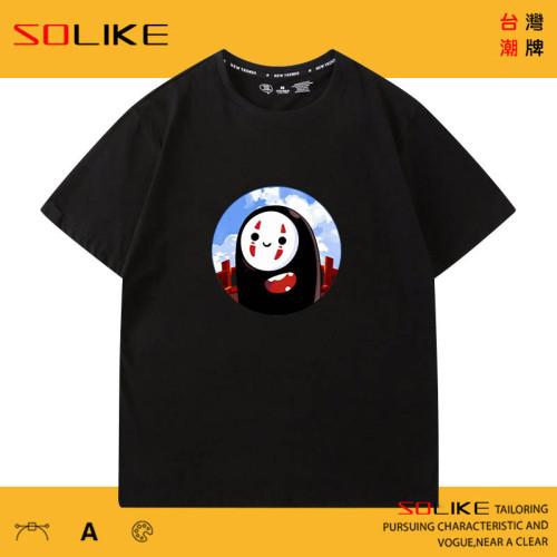 純棉 神隱少女可愛無臉男短T 三件NT$1099