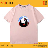 純棉 神隱少女可愛無臉男短T 三件NT$1099