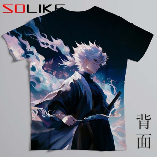 排汗衫 鬼滅之刃風柱短T 三件NT$1099