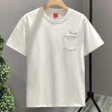 純棉 刺繡梅花短T