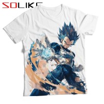 排汗衫 七龍珠賽亞人貝吉塔短T 三件NT$1099