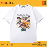 純棉 蠟筆小新&鬼滅之刃短T 三件NT$1099