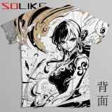 排汗衫 水墨海賊王娜美短T 三件NT$1099