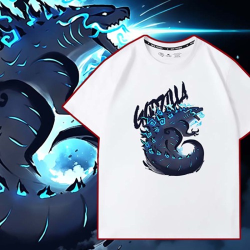 純棉 哥吉拉短T 三件NT$1099