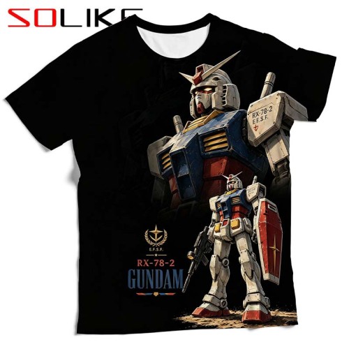 排汗衫 RX-78-2鋼彈短T 三件NT$1099