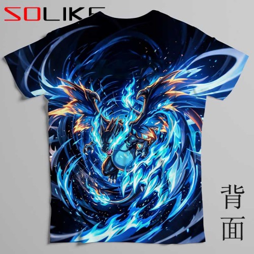 排汗衫 寶可夢超級噴火龍 X短T 三件NT$1099