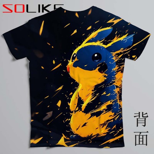 排汗衫 寶可夢皮卡丘短T 三件NT$1099