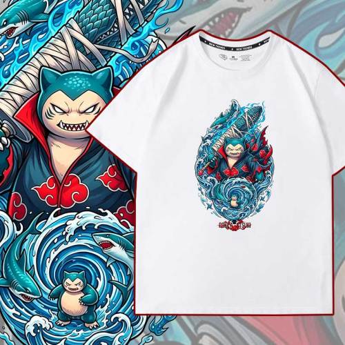 純棉 寶可夢卡比獸&鬼鮫短T 三件NT$1099