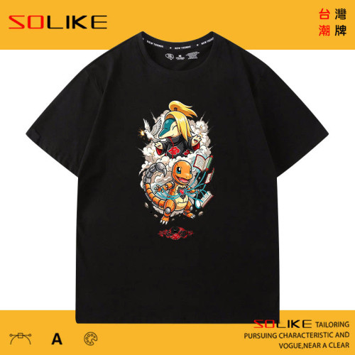 純棉 寶可夢&火影忍者短T 三件NT$1099