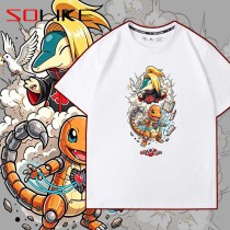 純棉 寶可夢&火影忍者短T 三件NT$1099