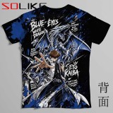 排汗衫 潑墨塗鴉風遊戲王青眼白龍短T 三件NT$1099