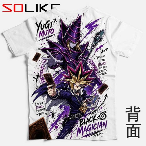 排汗衫 塗鴉風遊戲王黑魔導短T 三件NT$1099