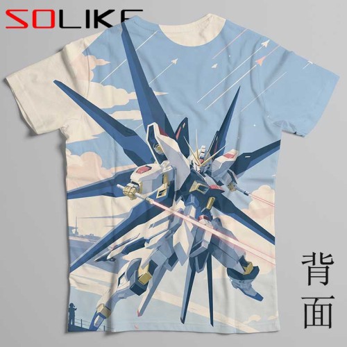 排汗衫 SEED攻擊自由鋼彈短T 三件NT$1099
