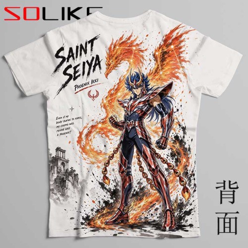 排汗衫 聖鬥士鳳凰座短T 三件NT$1099