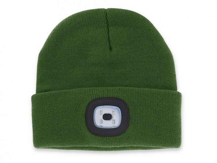 Rechargeable LED Beanie Hat 