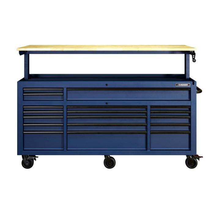 US$ 96.00 - 72 In. 18-Drawer Mobile Workbench With Adjustable ...