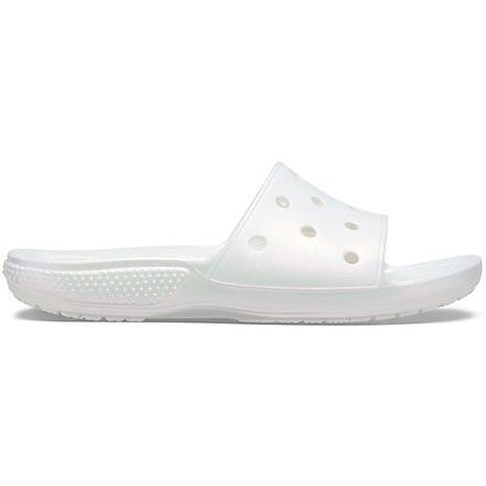 classic crocs iridescent slide