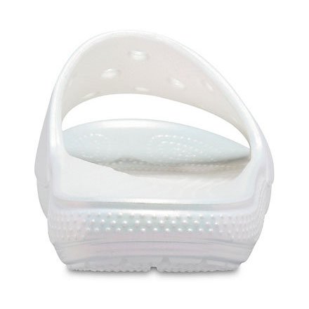 classic crocs iridescent slide