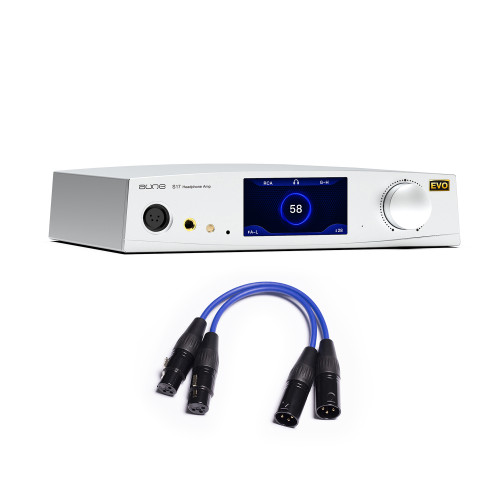S17 Pro  EVO   Headphone amplifier with AL3 XLR Balanced Male to Female 3-Pin Audio Cable 1 Pair