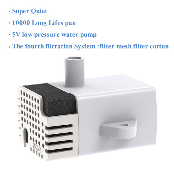 PDPETS The Latest Pet Fountain Cat Water Dispenser Automatic Pet Water Fountain with Large Capacity