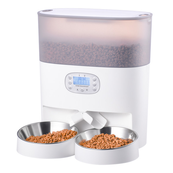PDPETS Automatic Pet Feeder Cat Dog Food Dispenser 5.6L Smart Feeder