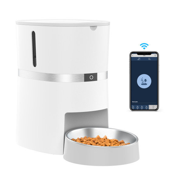 PDPETS Smart wifi feeder with two modes control design Automatic feeder for cats