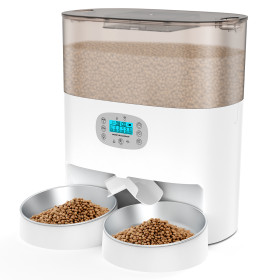 PDPETS Automatic Pet Feeder Cat Dog Food Dispenser 5.6L Smart Feeder