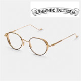 Replica Chrome Hearts Eyeglass Frame Titanium Metal VAGASOREASS FCE234