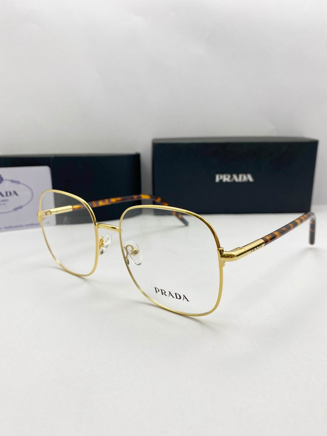 prada aviator eyeglasses