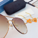 Replica GUCCI Sunglass for Women 1448840 GUCCI Glass with Heart Pendant SG685