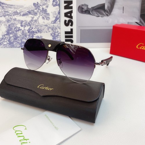 Cartier Sunglasses Wood Leg CT0672 Wooden CR159