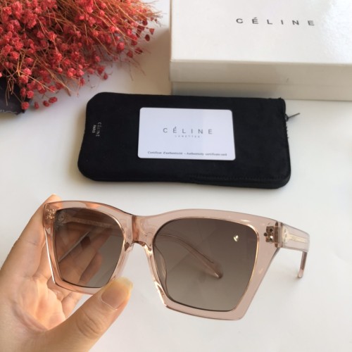 Wholesale Replica 2020 Spring New Arrivals for CELINE Sunglasses 400901 Online CLE056
