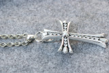 Chrome Hearts Pendant CH CROSS CHP138 Solid 925 Sterling Silver