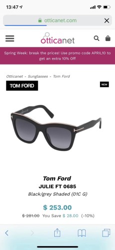 Wholesale Fake TOM FORD Sunglasses FT0685 Online STF176