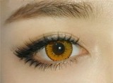 Party Colored contact lenses Mystery Yellow