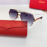Wholesale Replica Cartier Sunglasses Wood CT8200989 Wooden Frame CR151